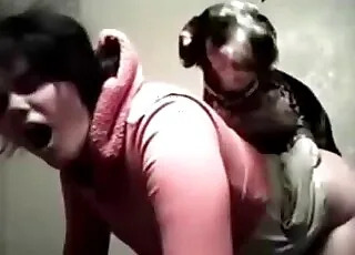 Hungry Dog Sniffs Before Sex – Zoo Sex HD Clip